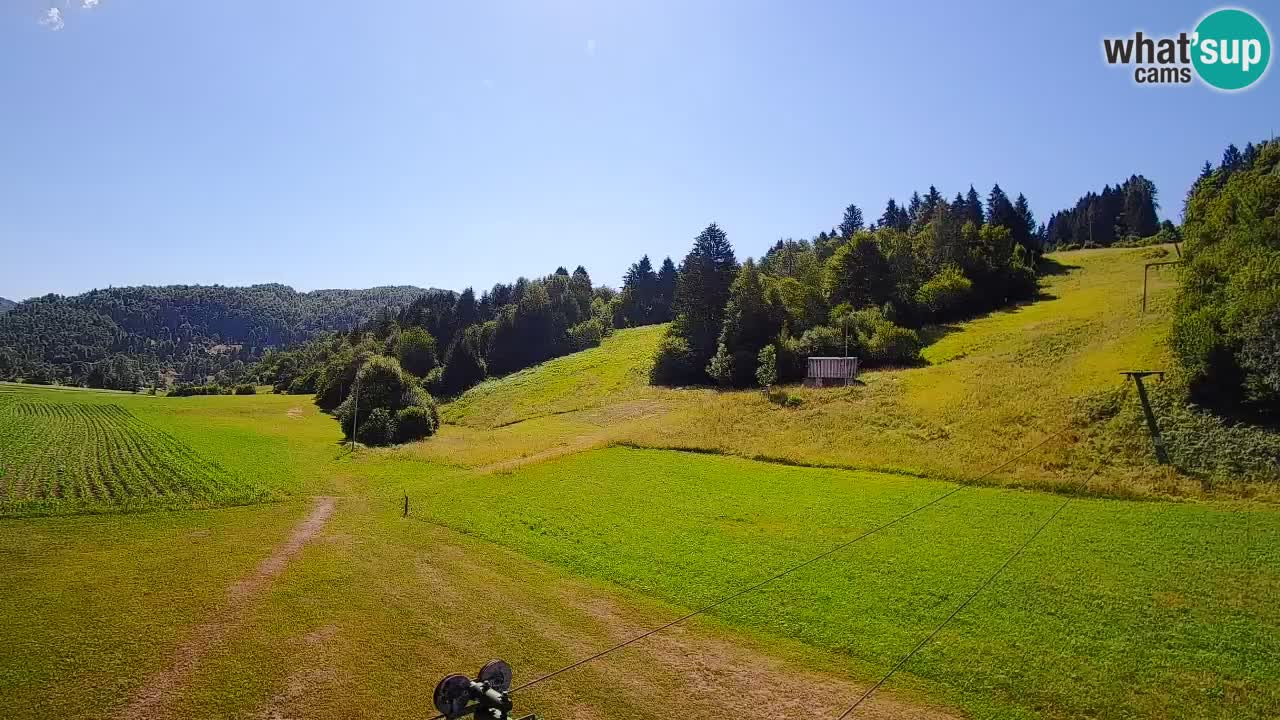 Webcam Smučišče Senožeta – Ski Resort Live View near Bohinj
