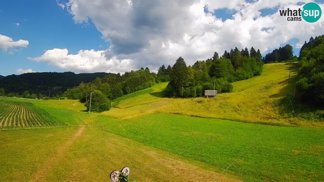 Webcam Smučišče Senožeta – Ski Resort Live View near Bohinj