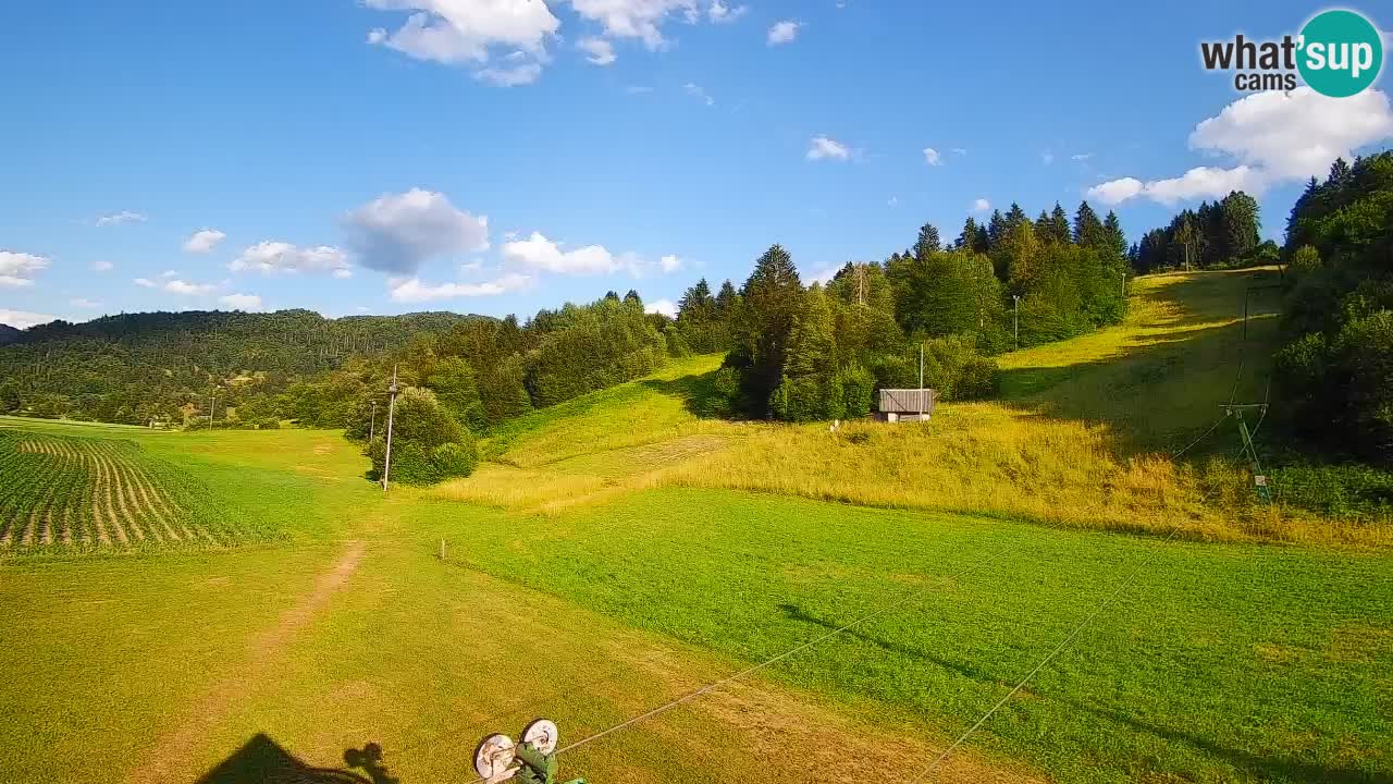 Web kamera Smučišče Senožeta – Skijalište u Srednjoj Vasi kod Bohinja