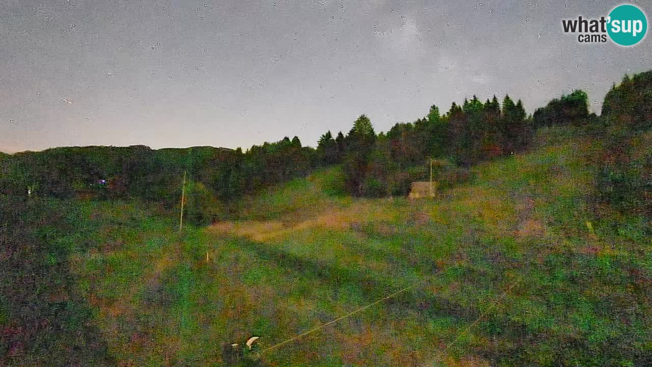 Cámara web Smučišče Senožeta – Estación de esquí en Srednja Vas cerca de Bohinj