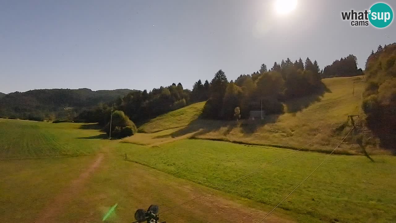 Webcam Smučišče Senožeta – Station de ski à Srednja Vas près de Bohinj