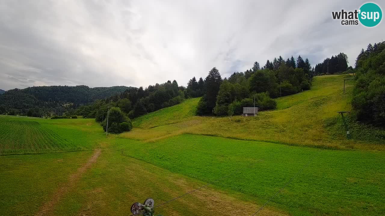 Webcam Smučišče Senožeta – Stazione sciistica a Srednja Vas vicino Bohinj