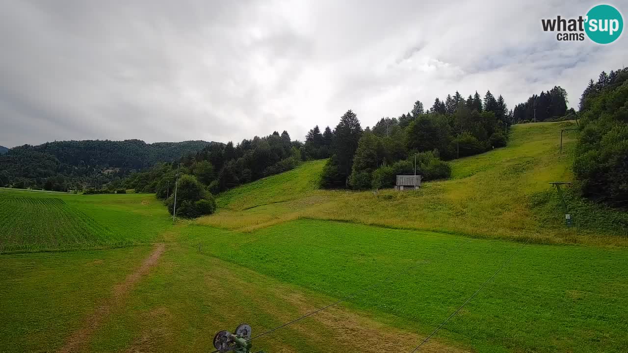Webcam Smučišče Senožeta – Stazione sciistica a Srednja Vas vicino Bohinj