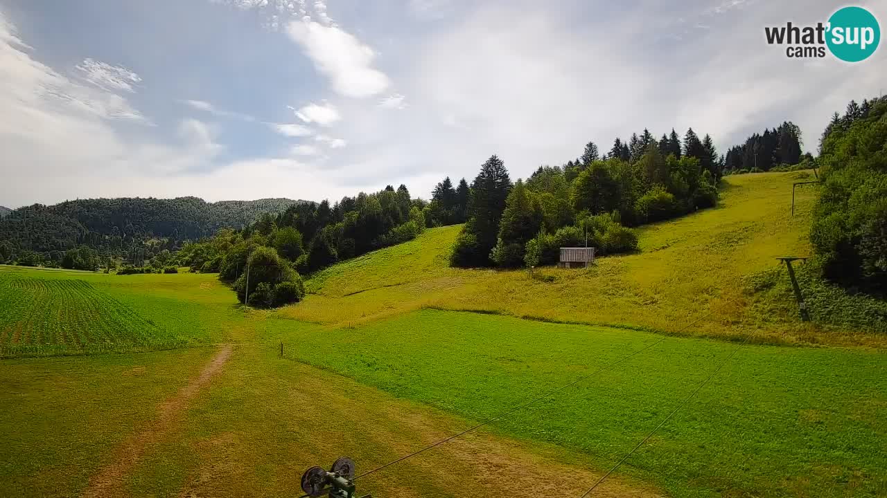 Webcam Smučišče Senožeta – Ski Resort Live View near Bohinj