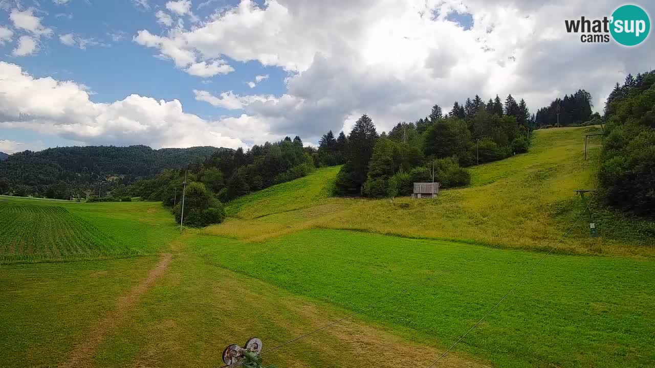 Webcam Smučišče Senožeta – Ski Resort Live View near Bohinj