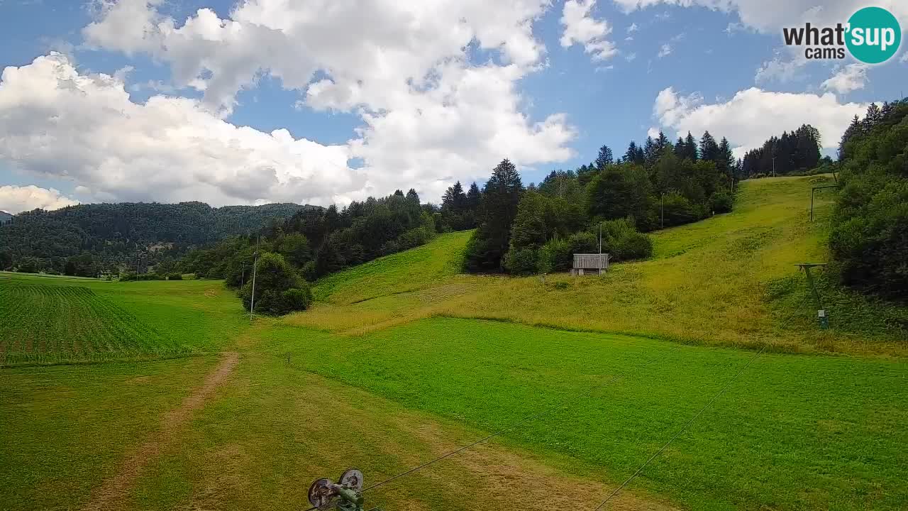 Webcam Smučišče Senožeta – Ski Resort Live View near Bohinj