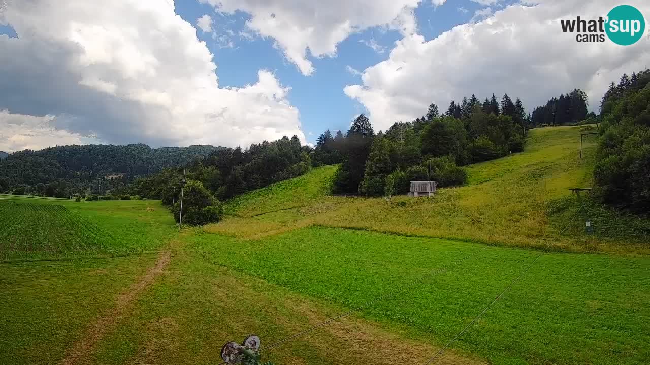 Webcam Smučišče Senožeta – Stazione sciistica a Srednja Vas vicino Bohinj