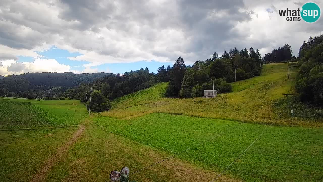 Webcam Smučišče Senožeta – Stazione sciistica a Srednja Vas vicino Bohinj