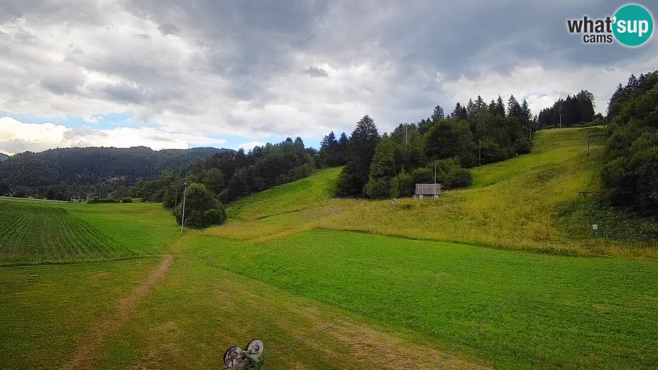 Webcam Smučišče Senožeta – Stazione sciistica a Srednja Vas vicino Bohinj