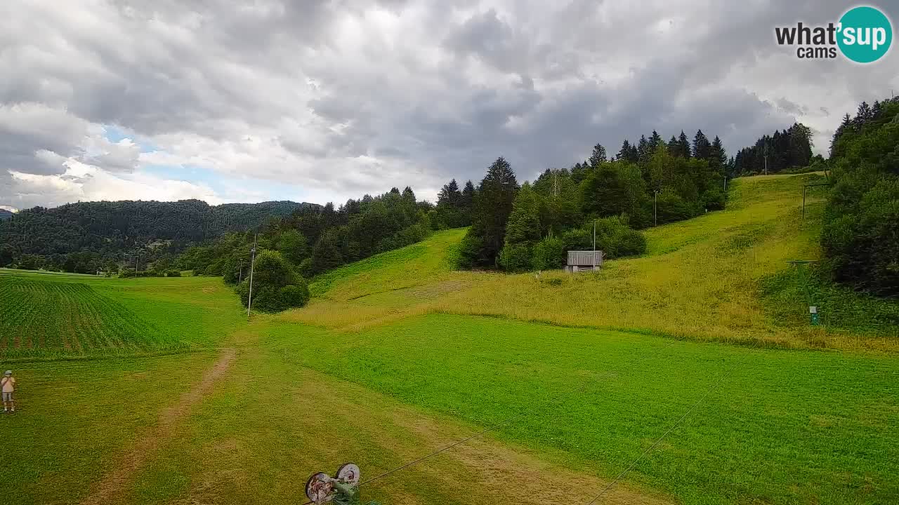 Webcam Smučišče Senožeta – Stazione sciistica a Srednja Vas vicino Bohinj