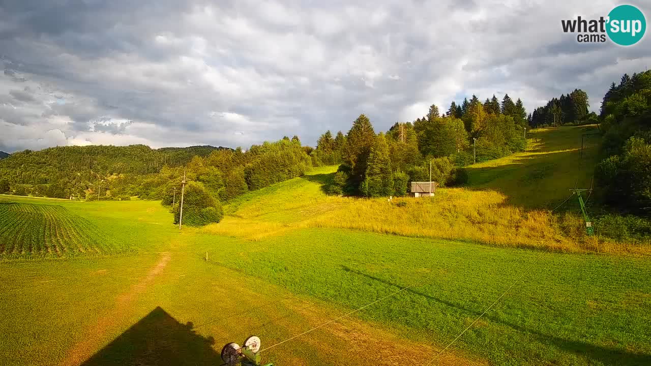 Webcam Smučišče Senožeta – Stazione sciistica a Srednja Vas vicino Bohinj