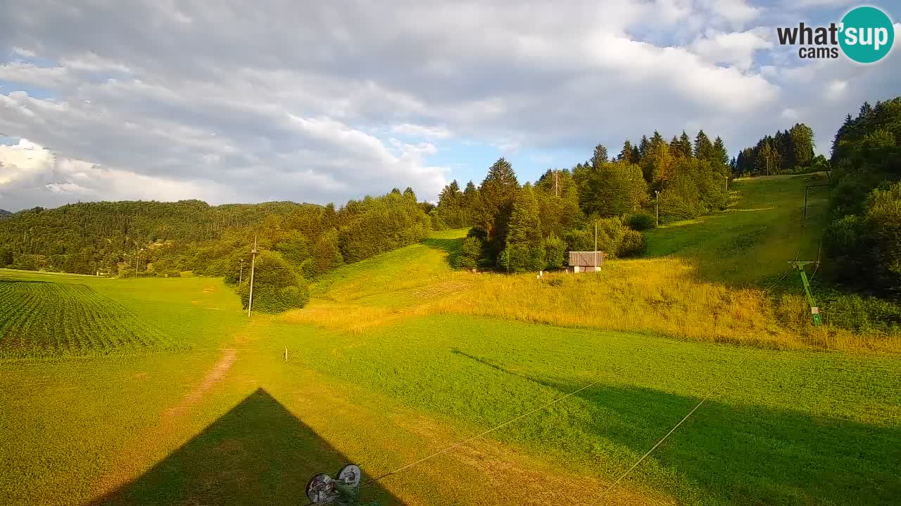 Webcam Smučišče Senožeta – Ski Resort Live View near Bohinj