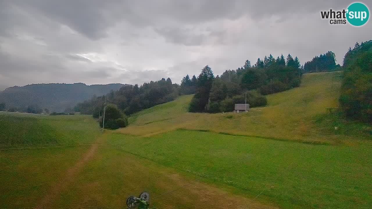 Webcam Smučišče Senožeta – Ski Resort Live View near Bohinj