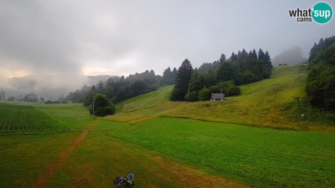 Webcam Smučišče Senožeta – Ski Resort Live View near Bohinj