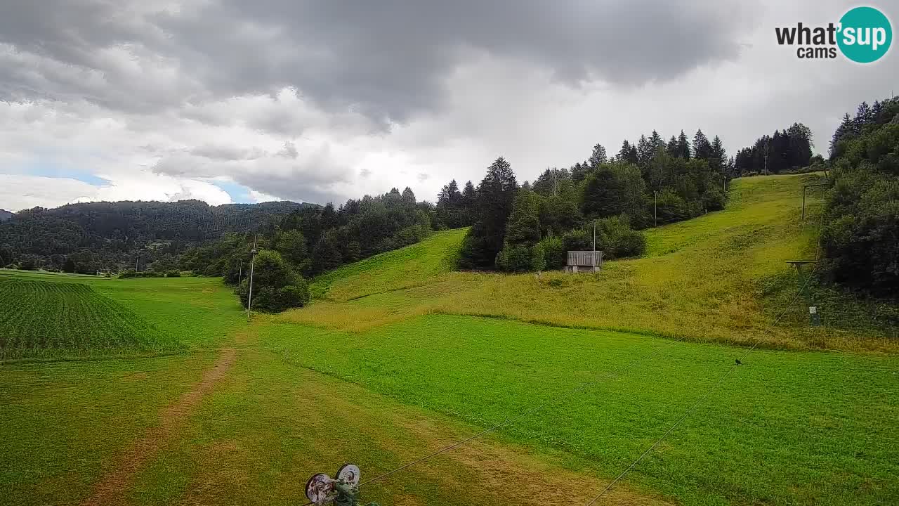 Webcam Smučišče Senožeta – Ski Resort Live View near Bohinj