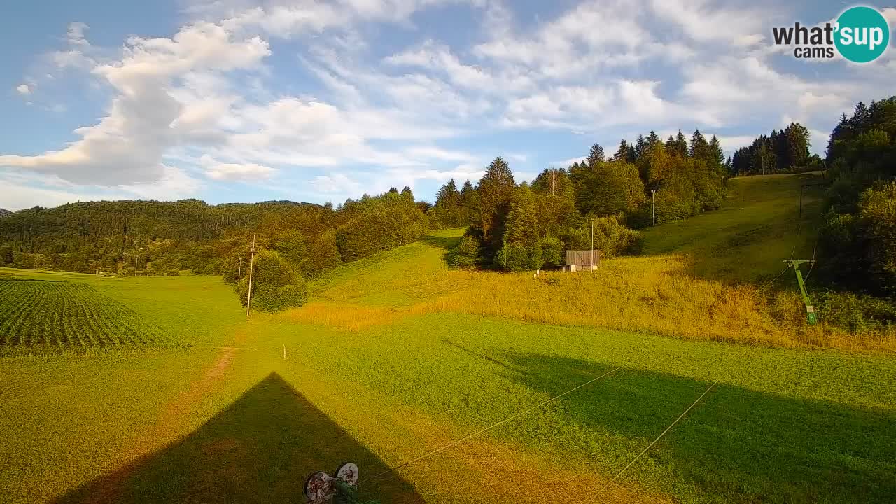 Webcam Smučišče Senožeta – Ski Resort Live View near Bohinj