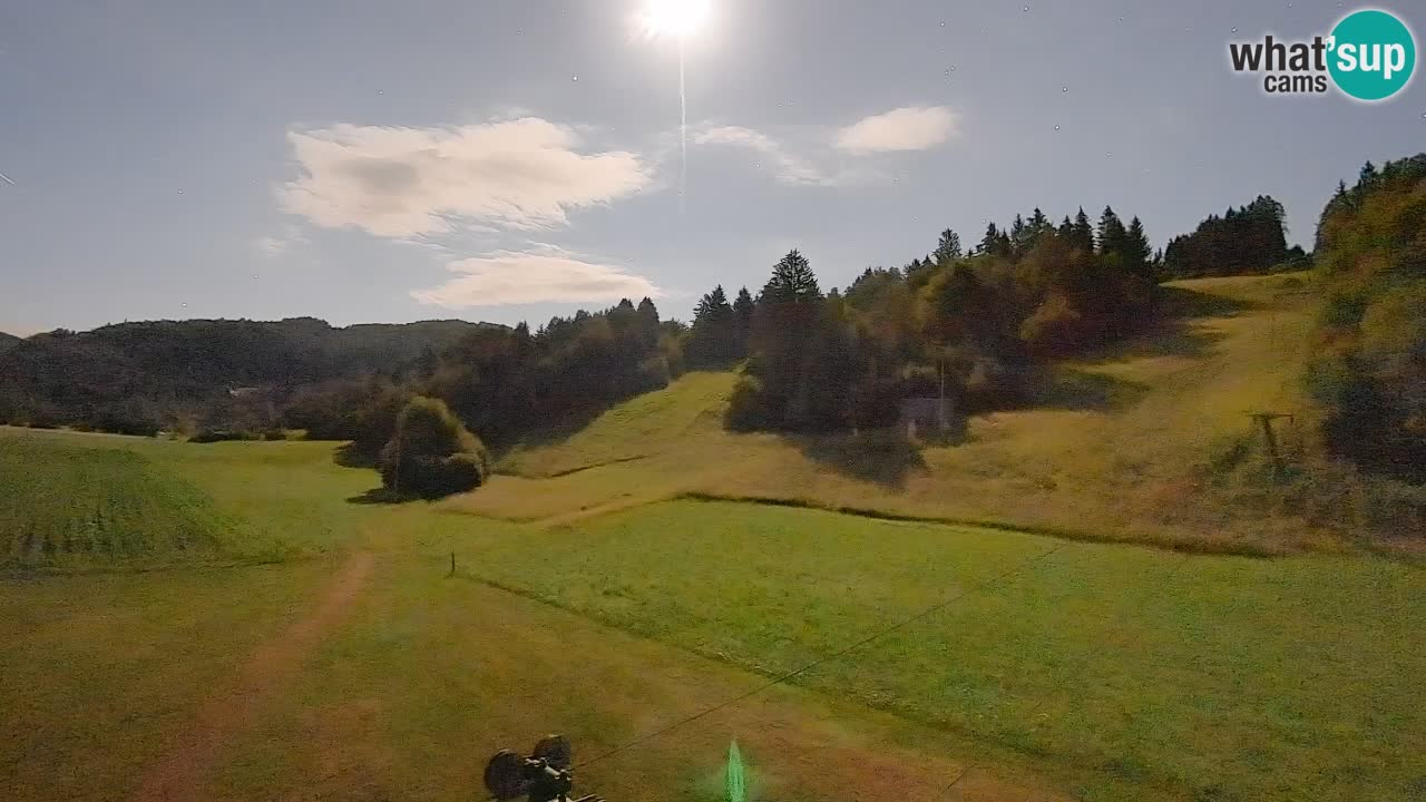 Webcam Smučišče Senožeta – Ski Resort Live View near Bohinj