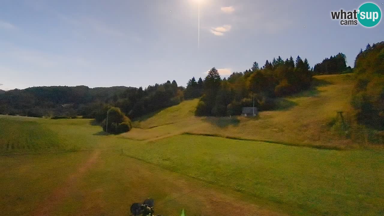 Webcam Smučišče Senožeta – Ski Resort Live View near Bohinj