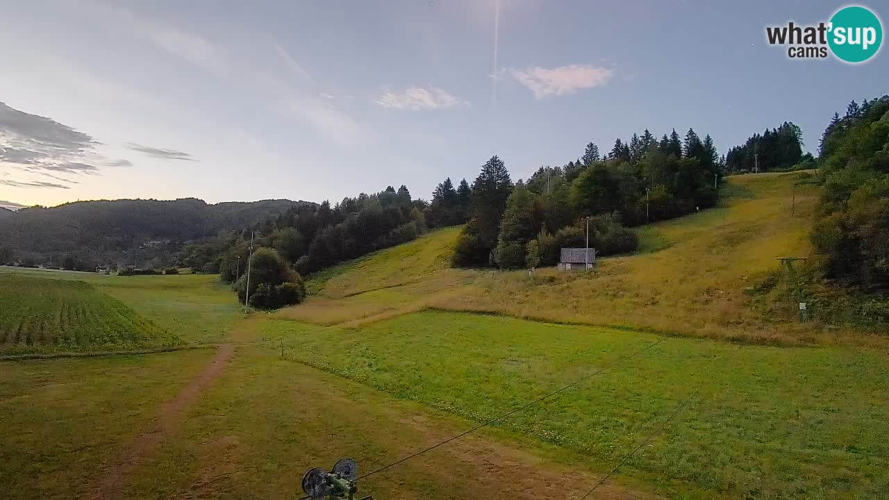 Webcam Smučišče Senožeta – Stazione sciistica a Srednja Vas vicino Bohinj