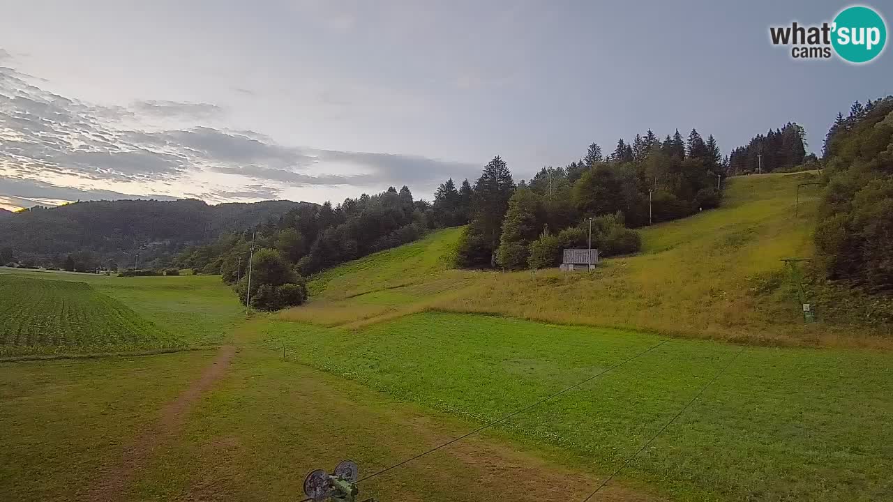 Webcam Smučišče Senožeta – Stazione sciistica a Srednja Vas vicino Bohinj
