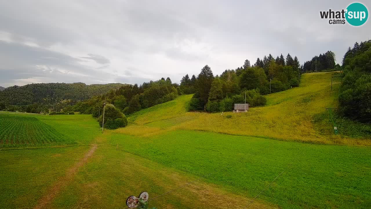 Webcam Smučišče Senožeta – Stazione sciistica a Srednja Vas vicino Bohinj