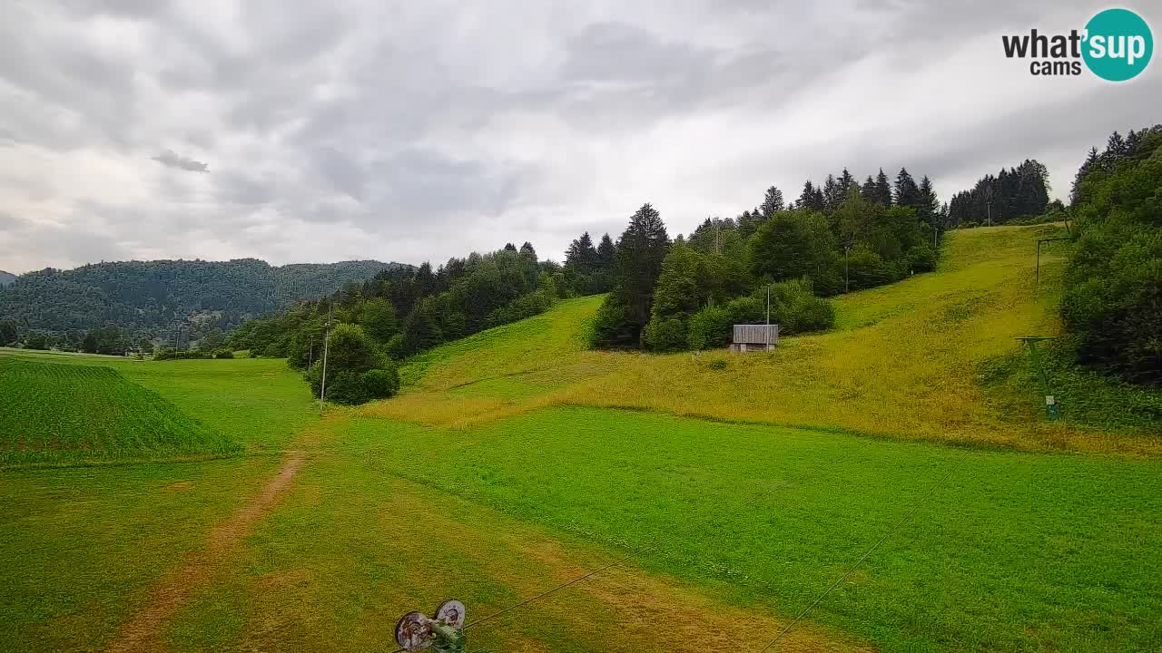 Webcam Smučišče Senožeta – Ski Resort Live View near Bohinj