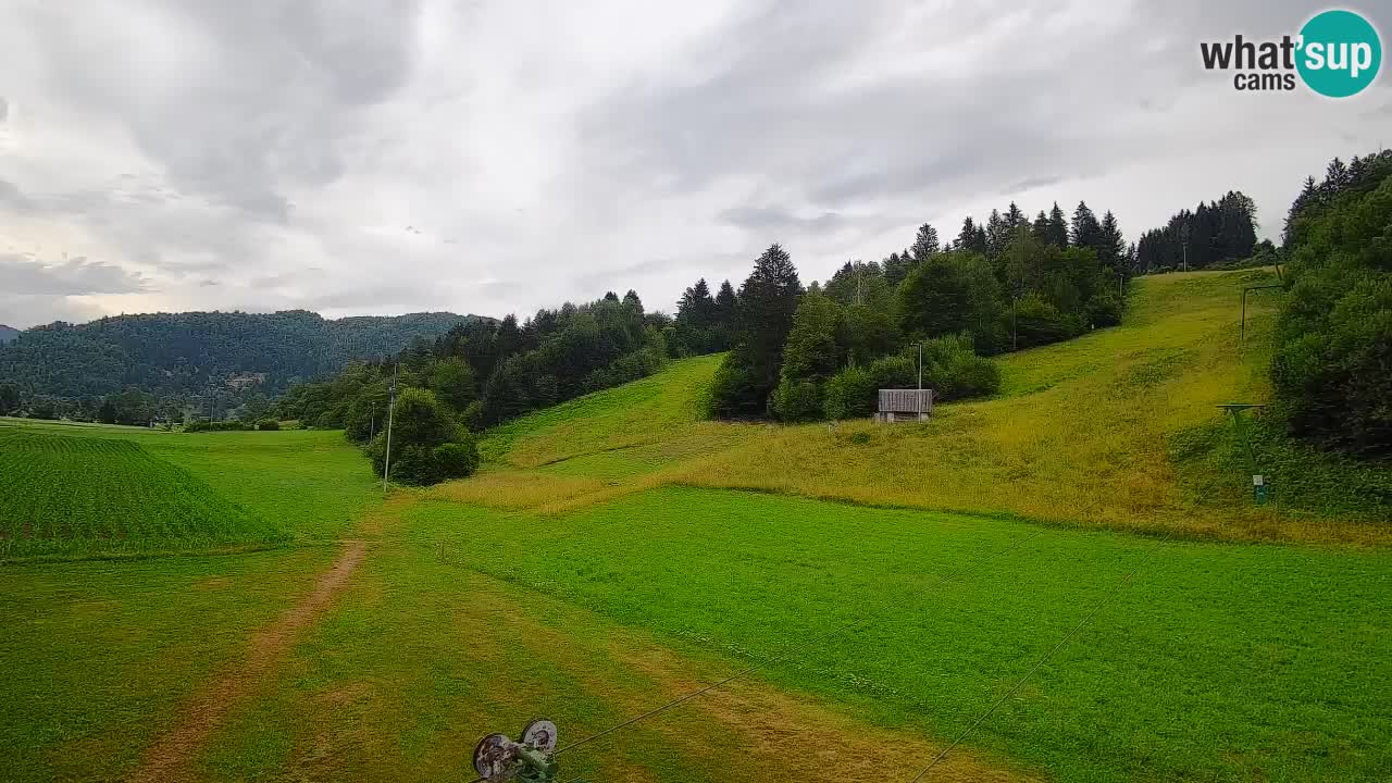 Webcam Smučišče Senožeta – Ski Resort Live View near Bohinj