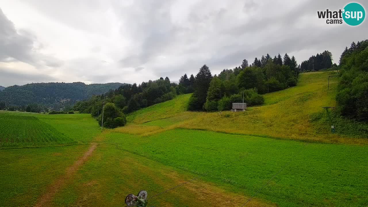 Webcam Smučišče Senožeta – Ski Resort Live View near Bohinj