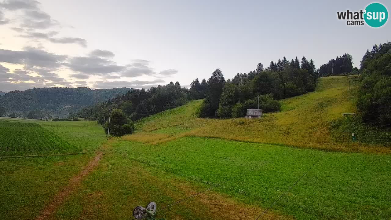 Webcam Smučišče Senožeta – Ski Resort Live View near Bohinj