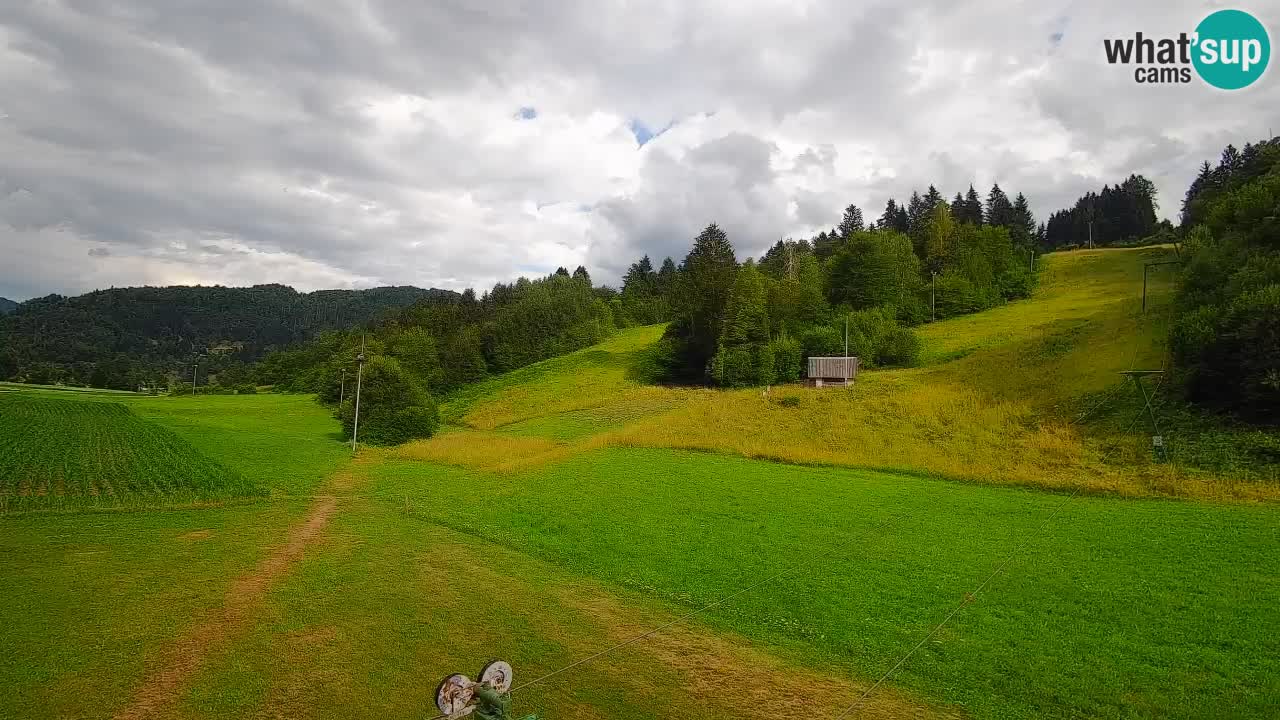 Webcam Smučišče Senožeta – Stazione sciistica a Srednja Vas vicino Bohinj