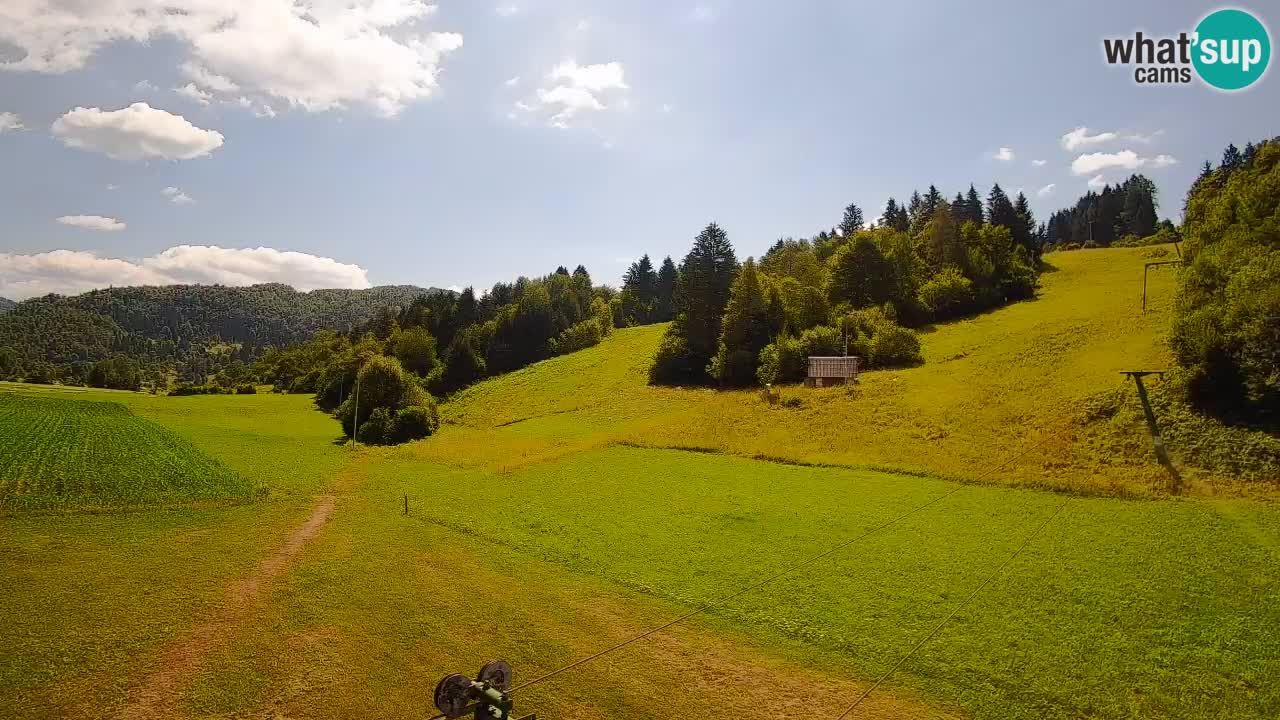 Webcam Smučišče Senožeta – Ski Resort Live View near Bohinj