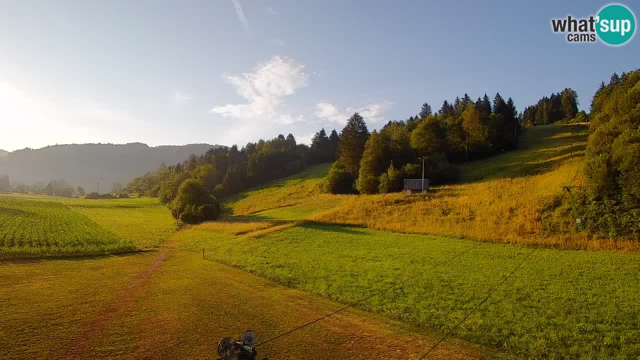Webcam Smučišče Senožeta – Ski Resort Live View near Bohinj