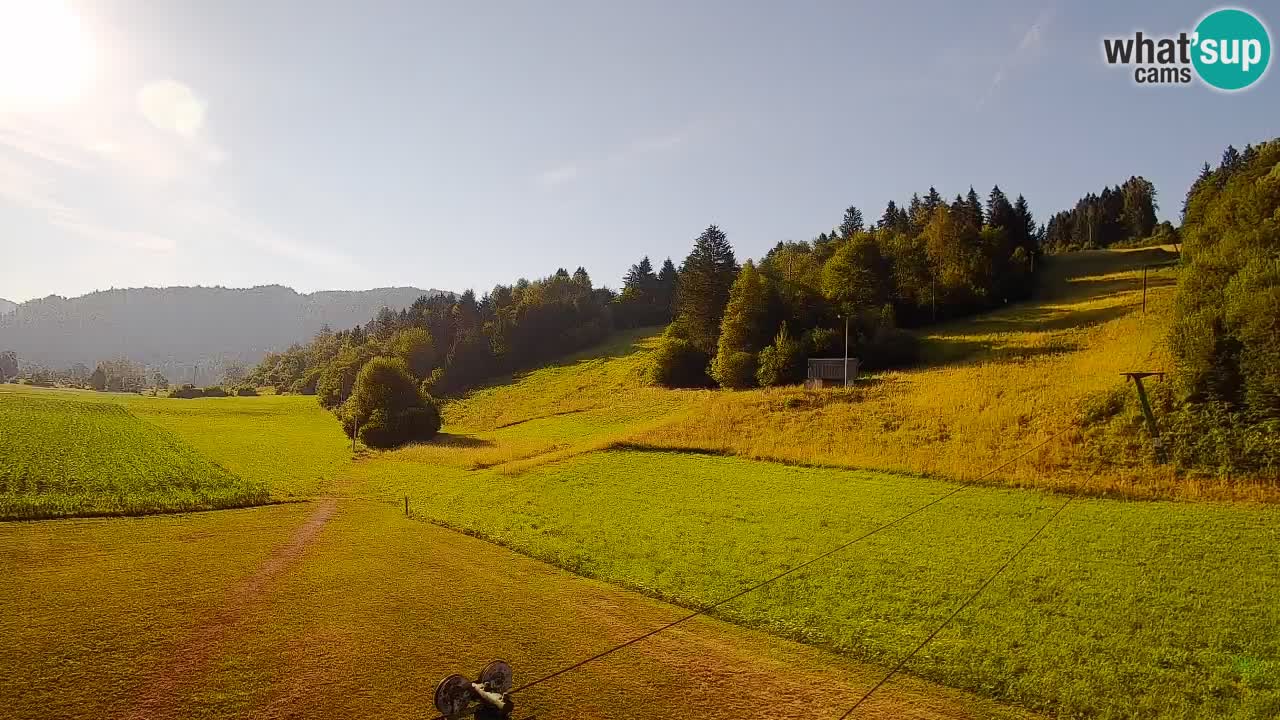 Webcam Smučišče Senožeta – Ski Resort Live View near Bohinj