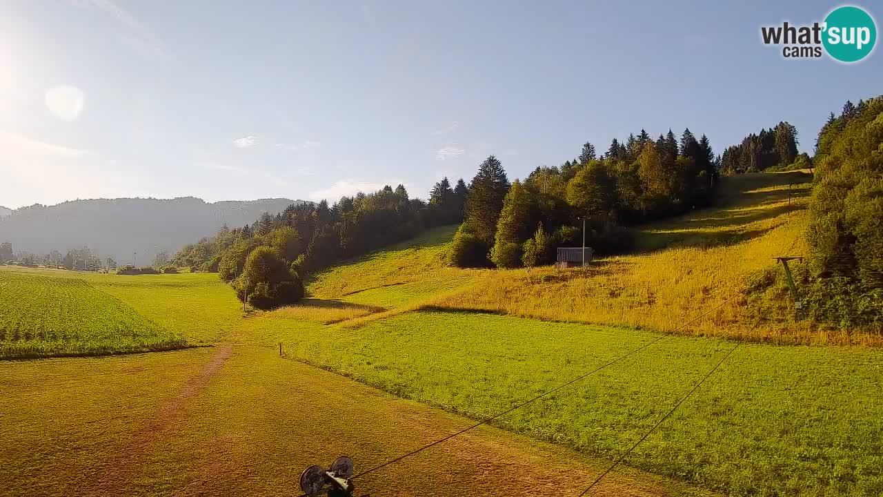 Webcam Smučišče Senožeta – Ski Resort Live View near Bohinj