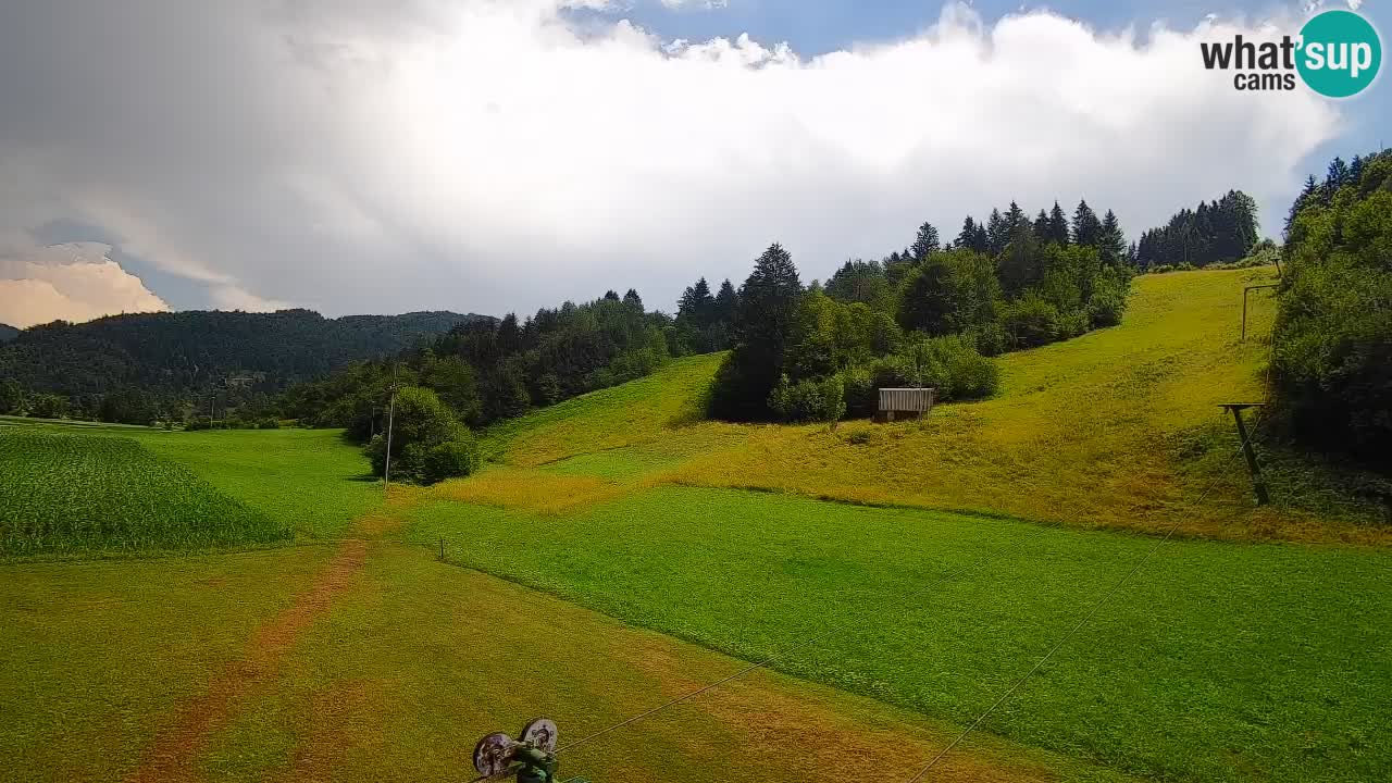Webcam Smučišče Senožeta – Stazione sciistica a Srednja Vas vicino Bohinj