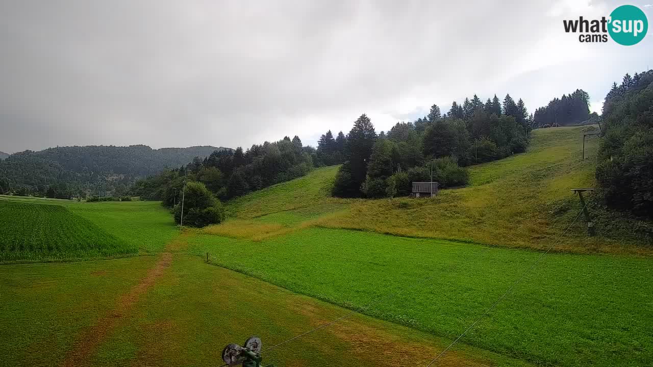Webcam Smučišče Senožeta – Stazione sciistica a Srednja Vas vicino Bohinj