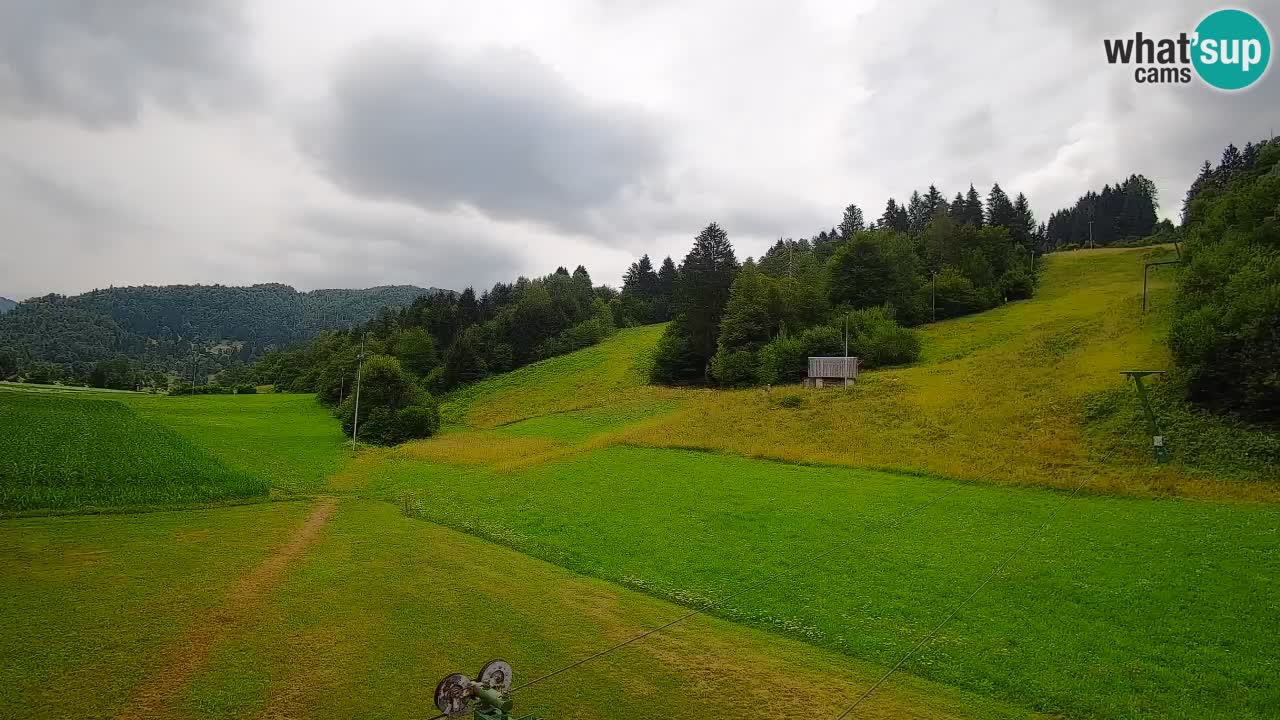 Webcam Smučišče Senožeta – Ski Resort Live View near Bohinj