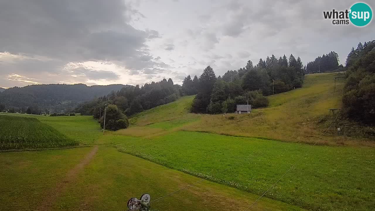Webcam Smučišče Senožeta – Stazione sciistica a Srednja Vas vicino Bohinj