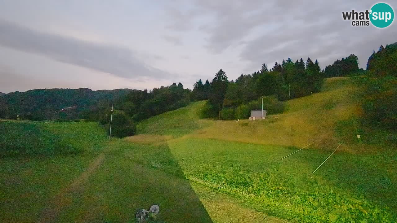 Webcam Smučišče Senožeta – Ski Resort Live View near Bohinj
