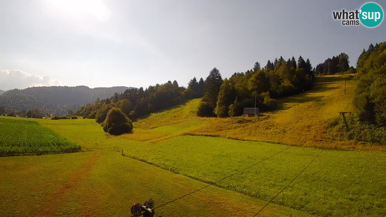 Webcam Smučišče Senožeta – Stazione sciistica a Srednja Vas vicino Bohinj