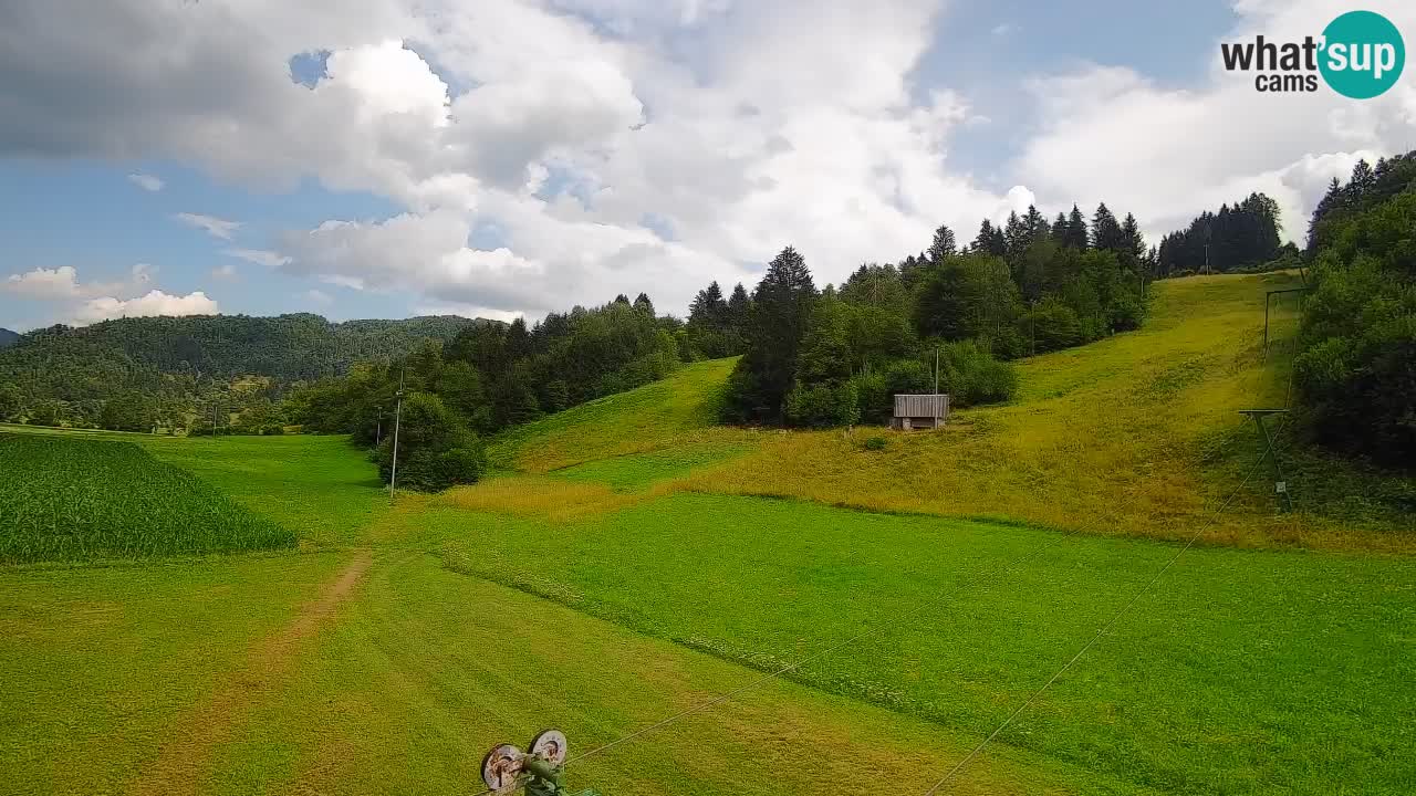 Webcam Smučišče Senožeta – Ski Resort Live View near Bohinj