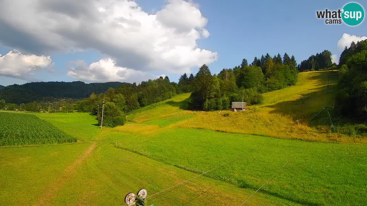 Webcam Smučišče Senožeta – Ski Resort Live View near Bohinj