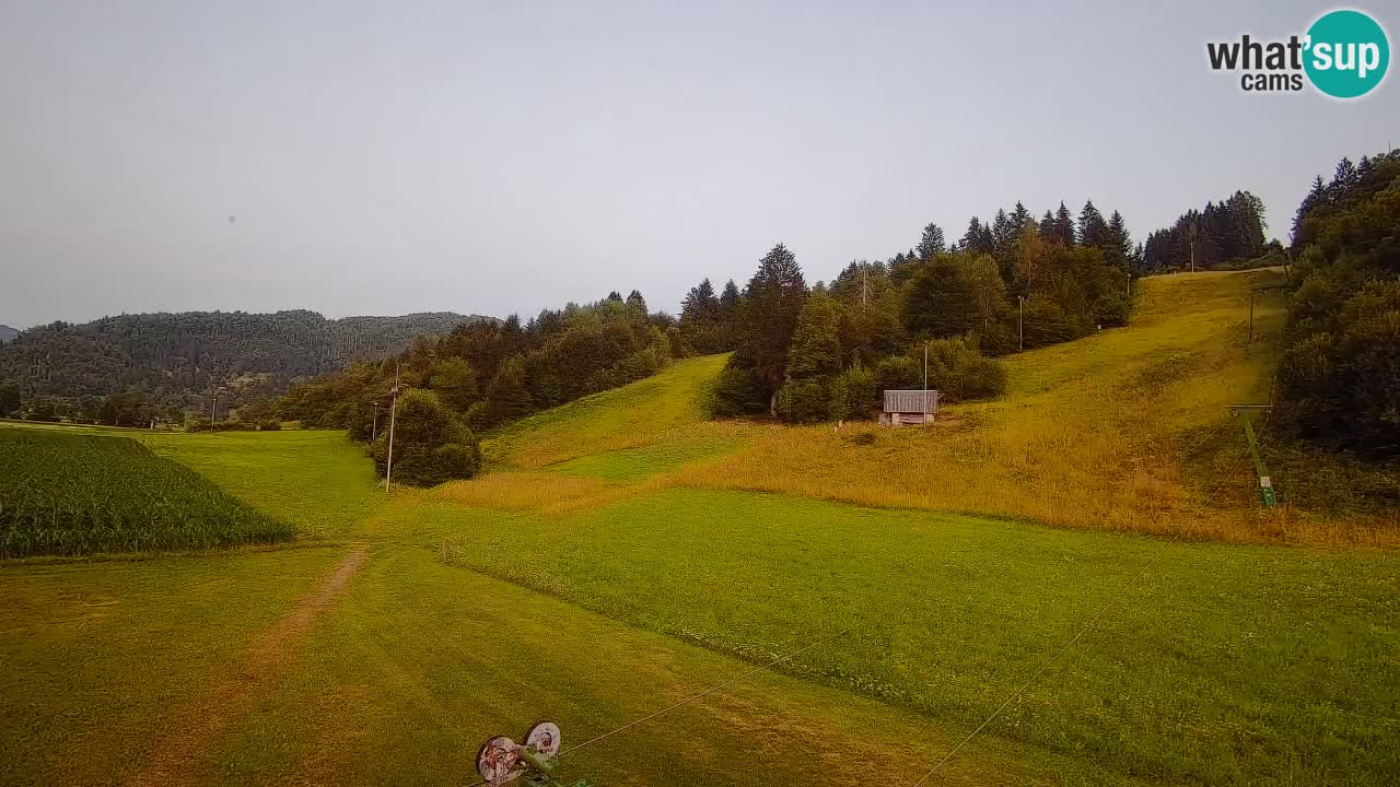 Webcam Smučišče Senožeta – Ski Resort Live View near Bohinj