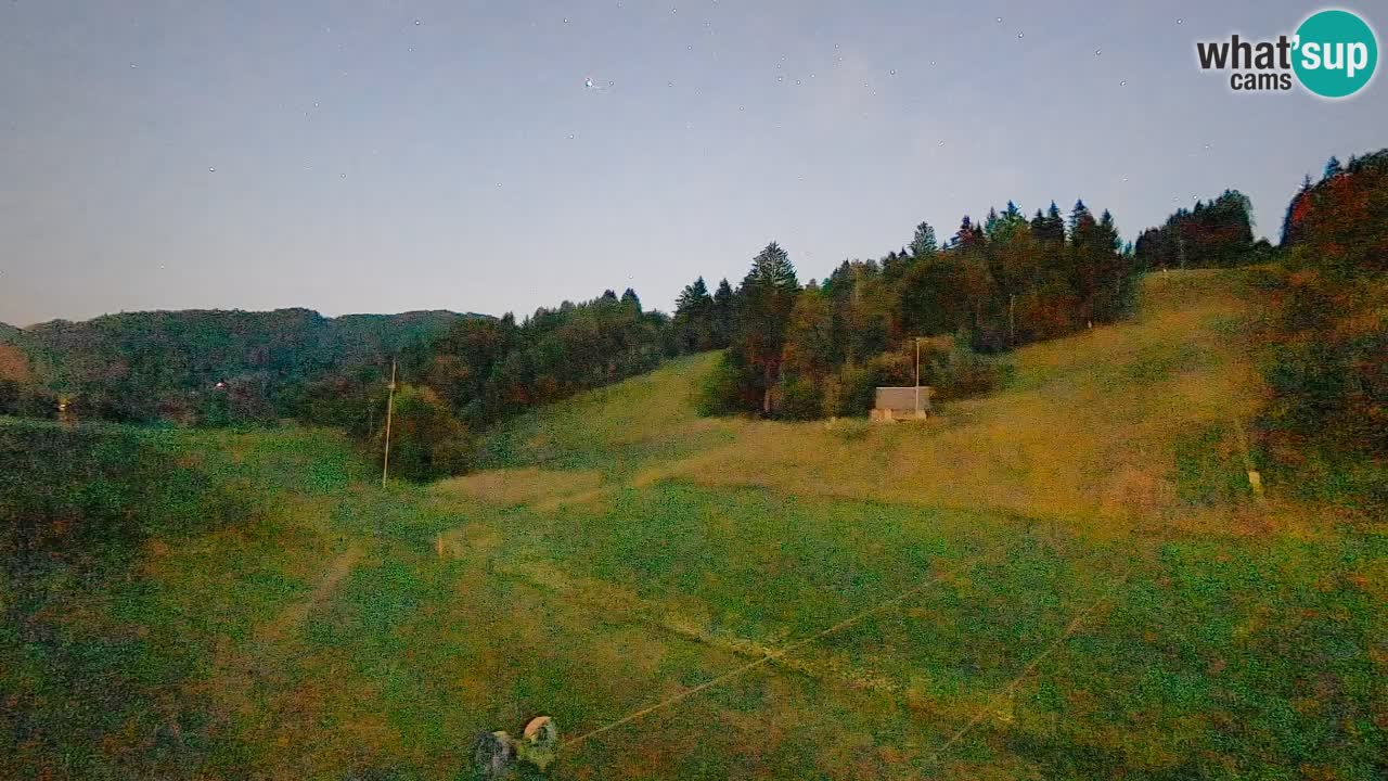 Webcam Smučišče Senožeta – Ski Resort Live View near Bohinj