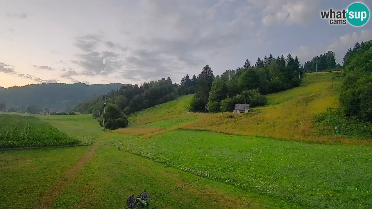 Webcam Smučišče Senožeta – Ski Resort Live View near Bohinj