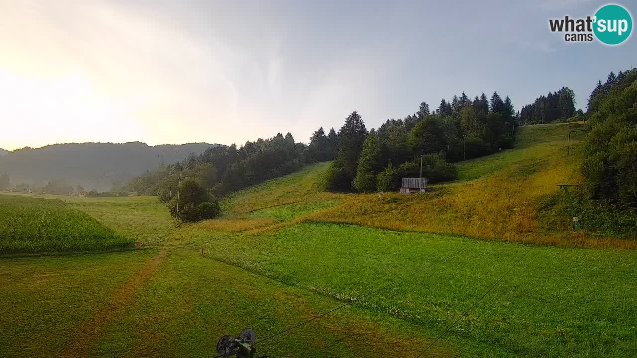 Webcam Smučišče Senožeta – Ski Resort Live View near Bohinj