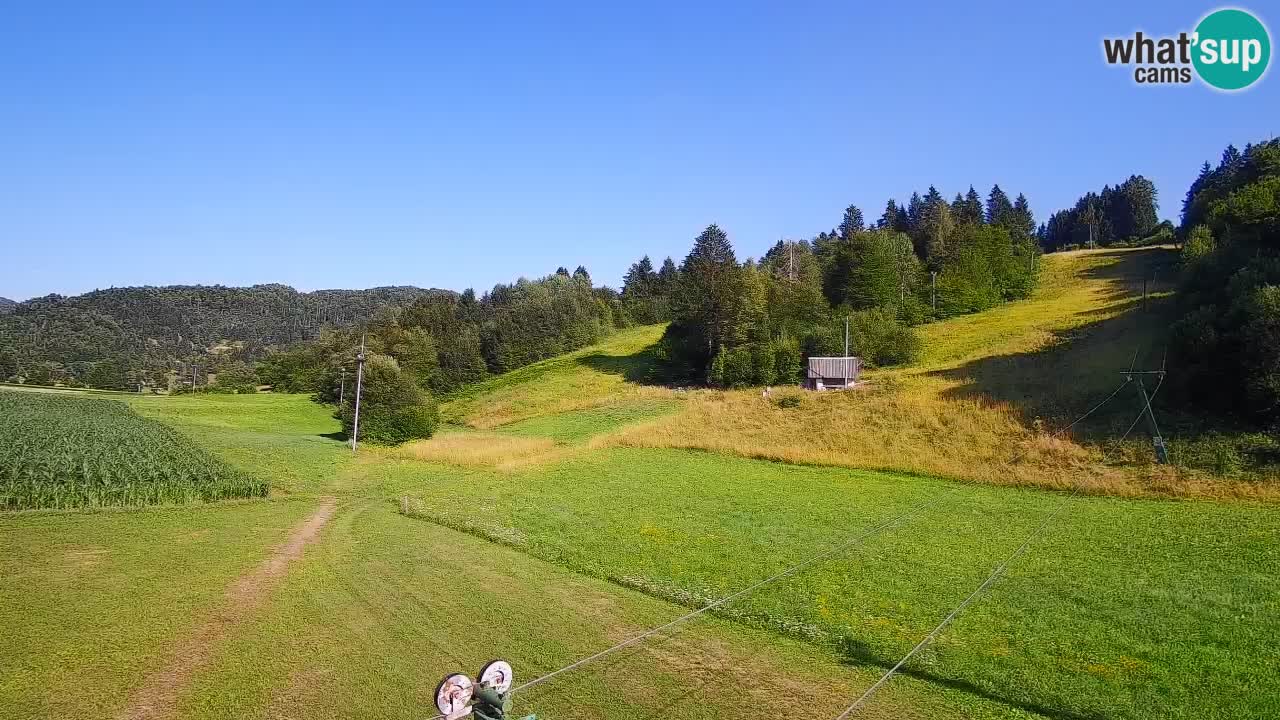 Webcam Smučišče Senožeta – Ski Resort Live View near Bohinj