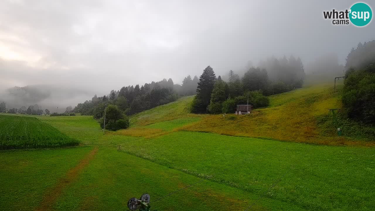 Webcam Smučišče Senožeta – Stazione sciistica a Srednja Vas vicino Bohinj