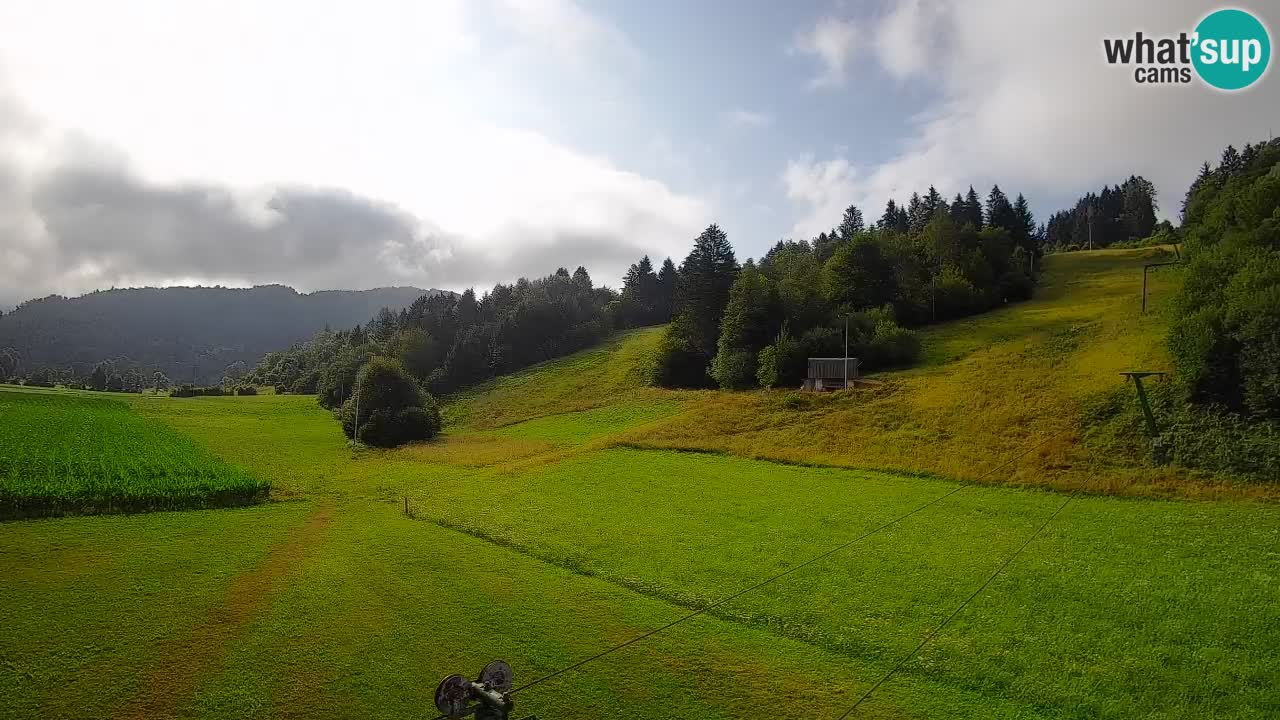 Webcam Smučišče Senožeta – Stazione sciistica a Srednja Vas vicino Bohinj
