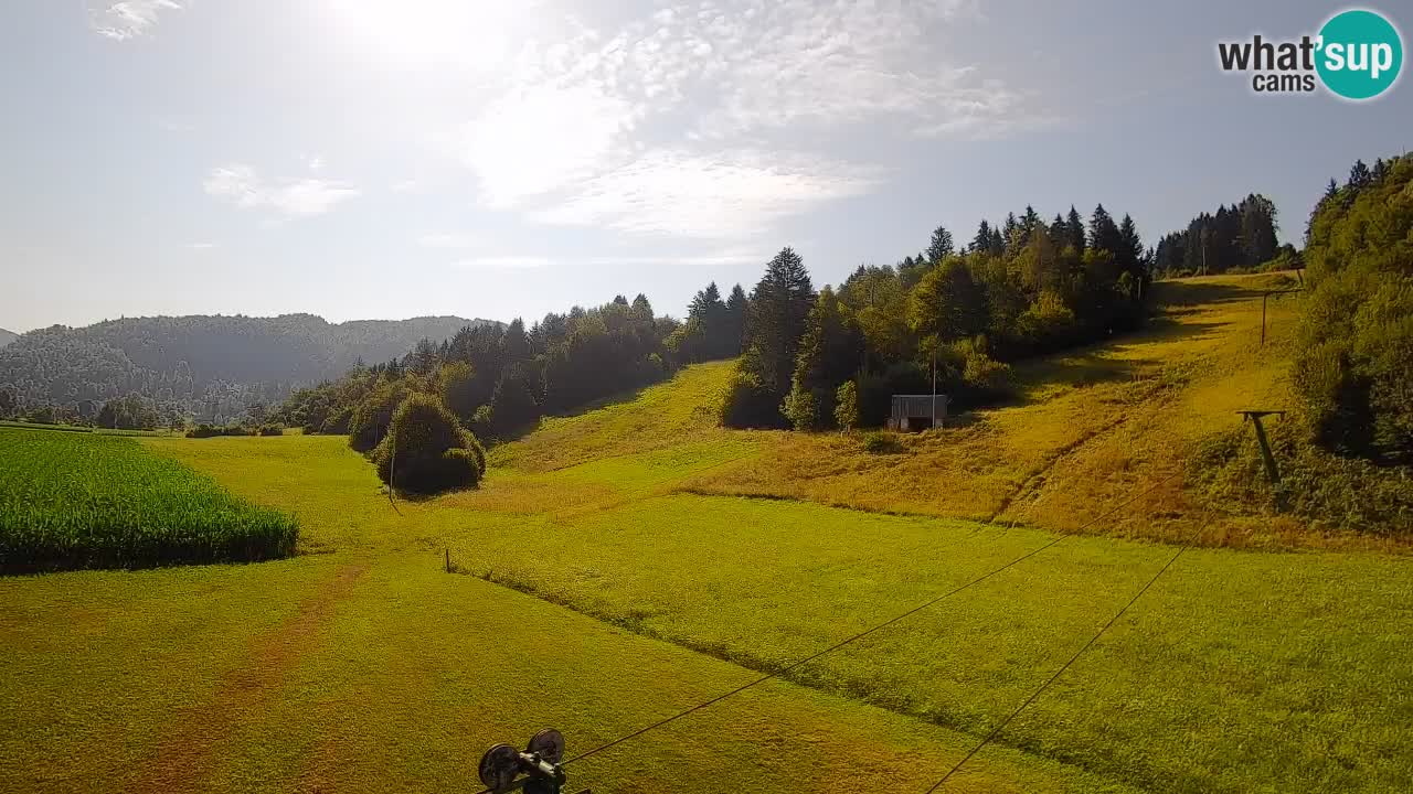 Webcam Smučišče Senožeta – Stazione sciistica a Srednja Vas vicino Bohinj
